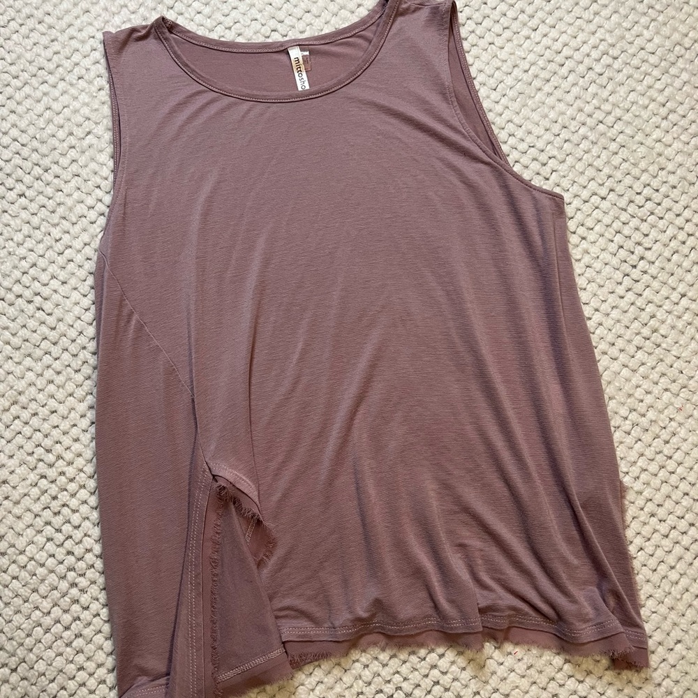 Mittoshop lavender top size Medium